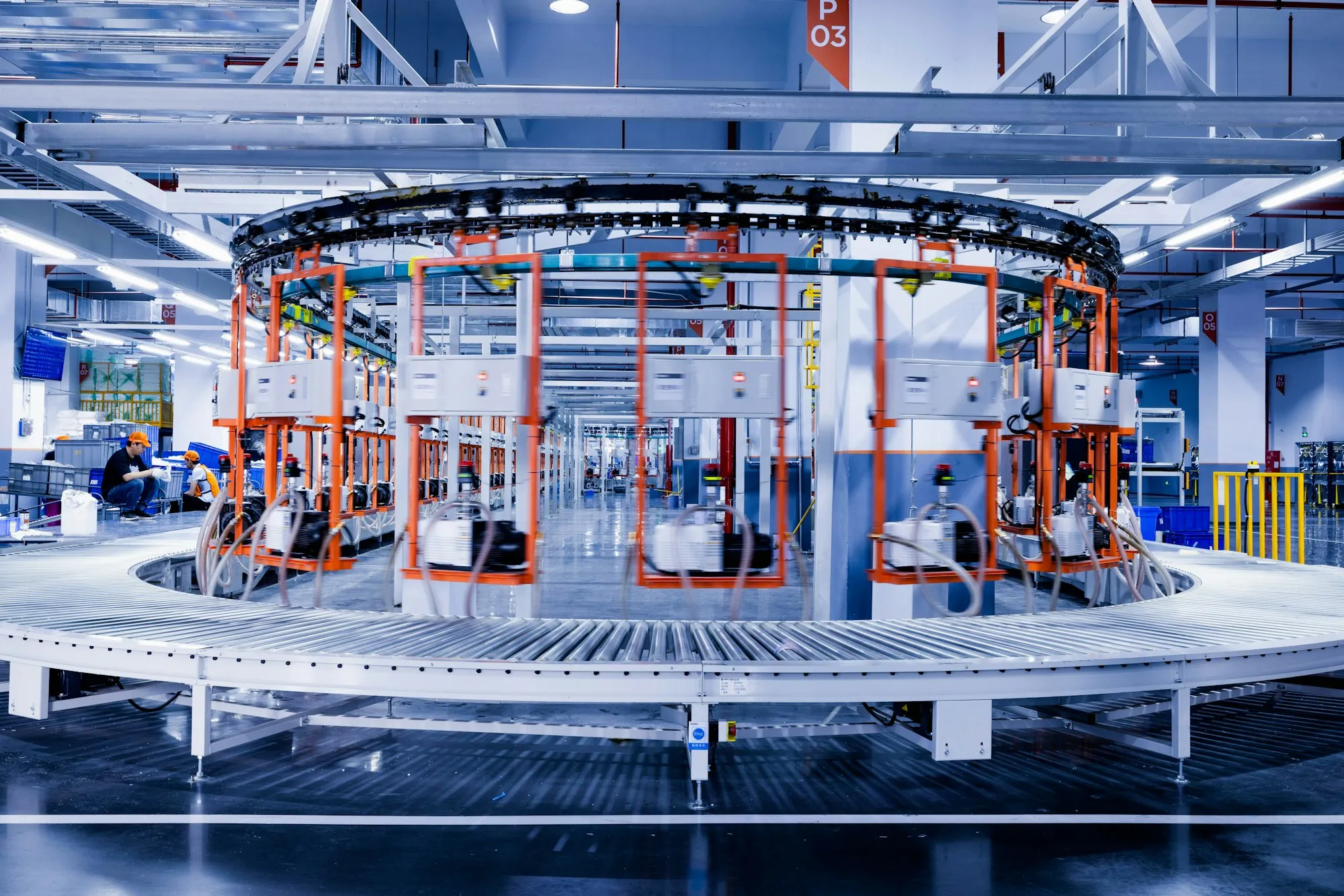 Automated conveyor and machine control system