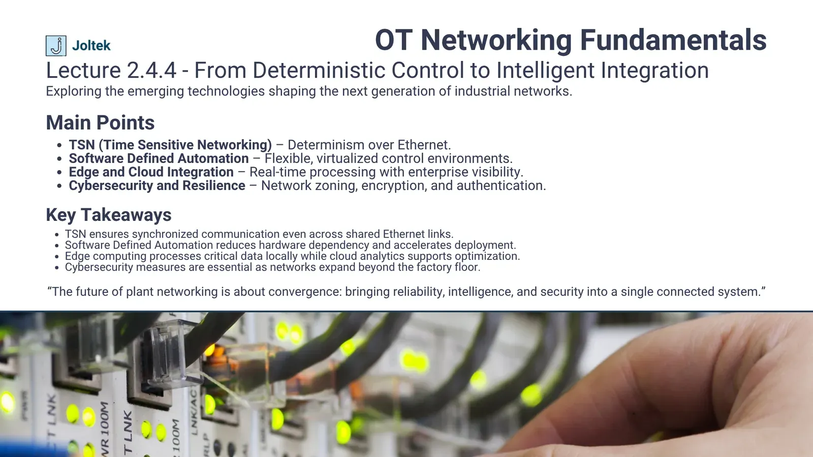 Lecture 2 4 4 from deterministic control to intelligent