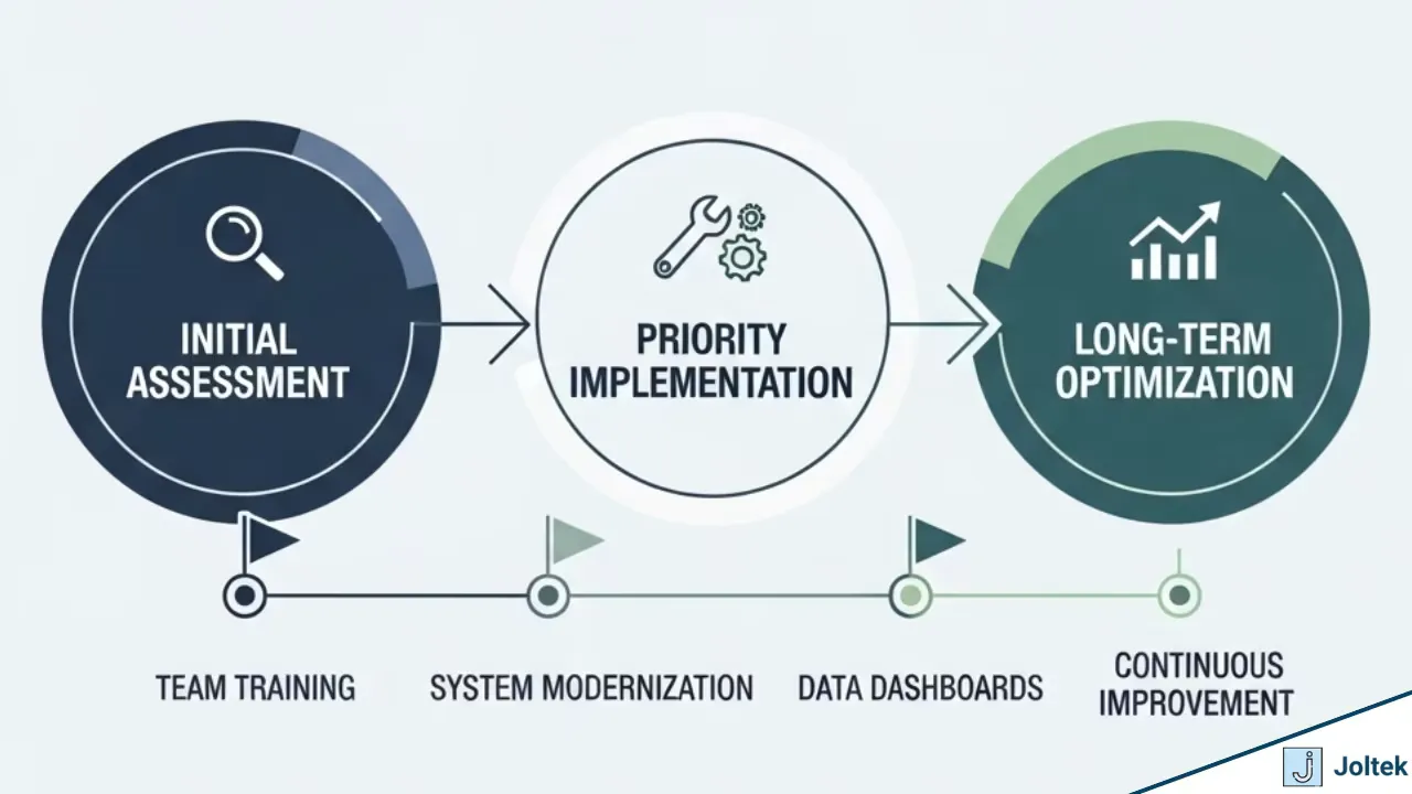 Roadmap for digital transformation in food and beverage