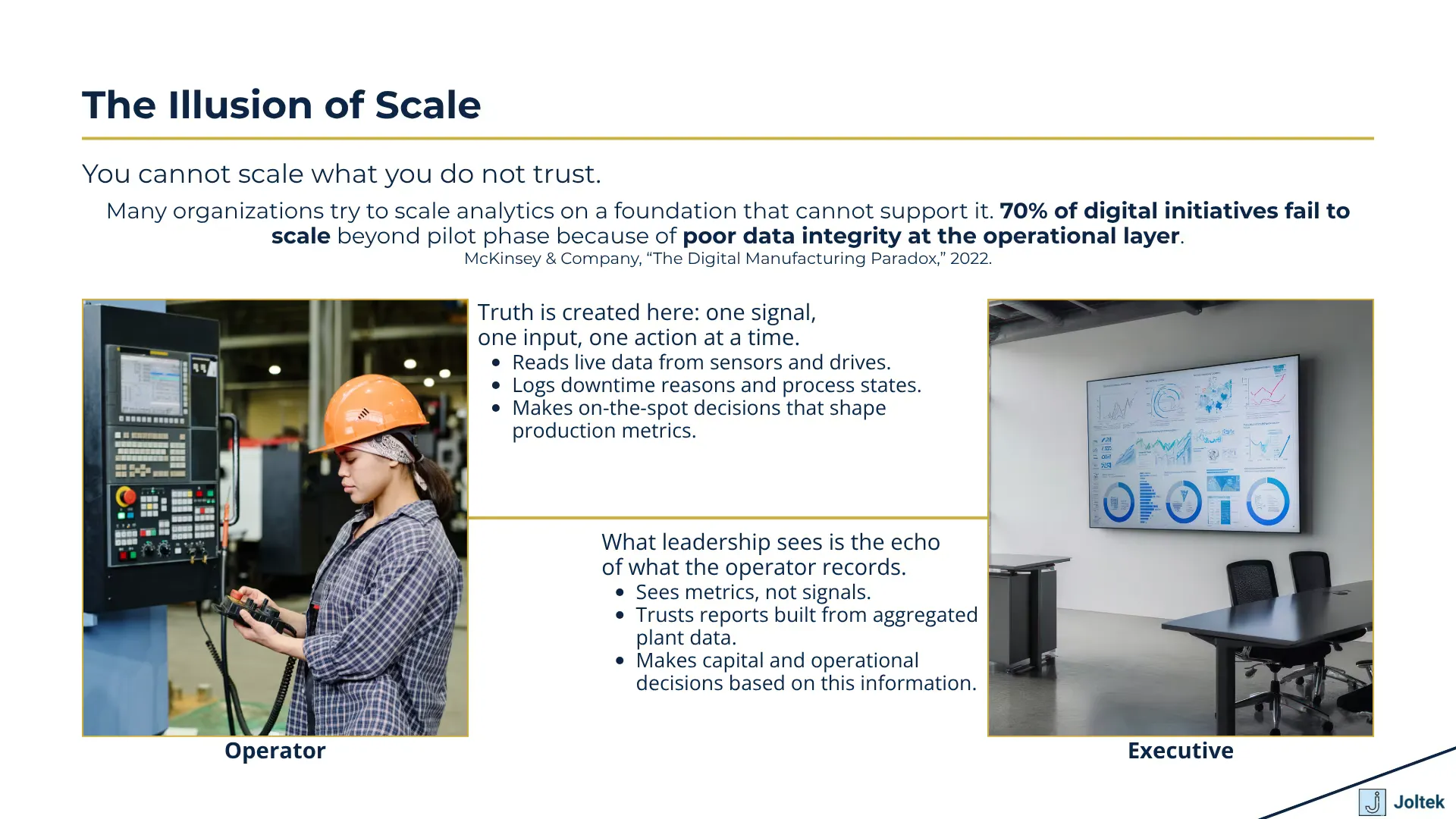 The illusion of scale